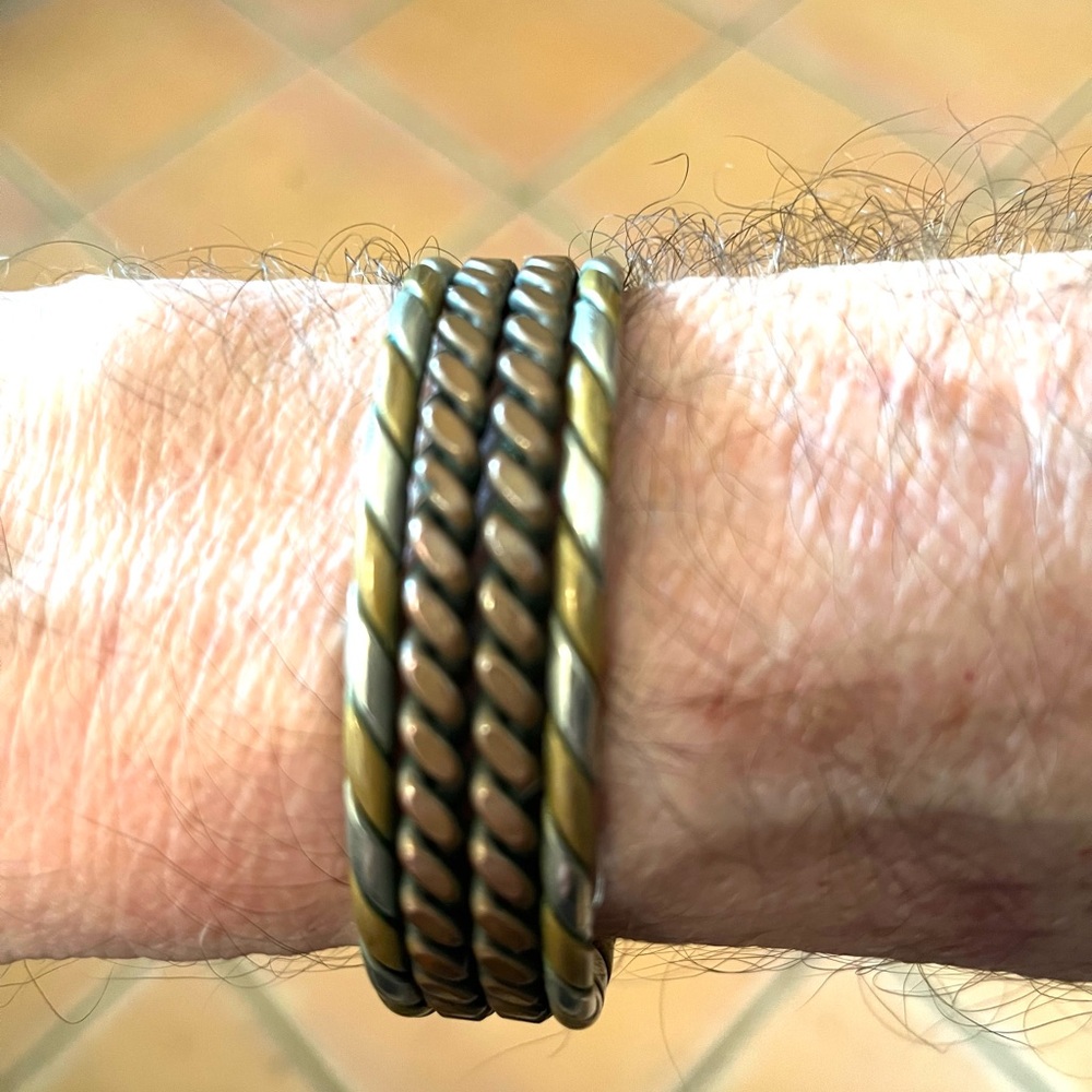 Copper Brass Stainless Welders Bracelet